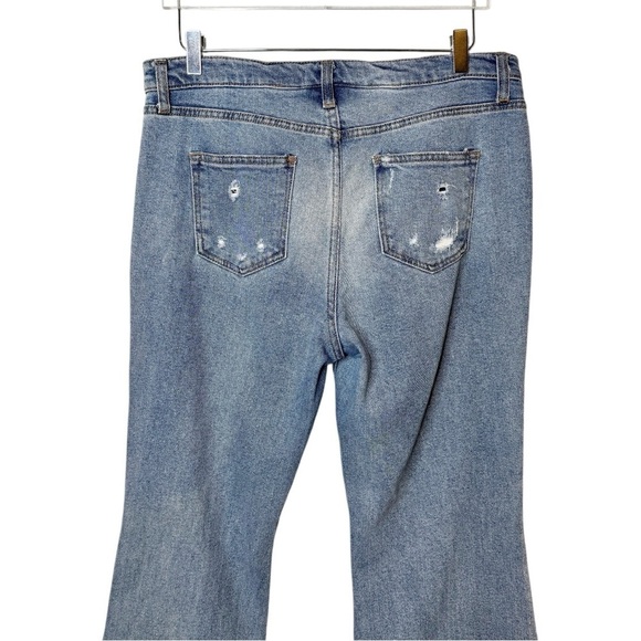 Altar’d State Galveston Women’s Medium Wash Flare Jeans Sz 31 - Picture 9 of 11